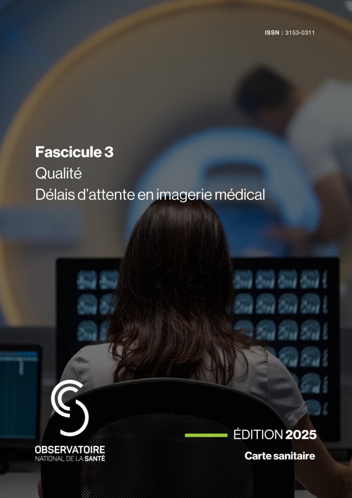 Couverture de synthèse de la Carte Sanitaire 2025 — Qualité, délais d’attente en imagerie médicale.